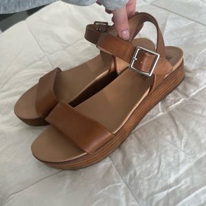 Steve Madden Leather Sandals